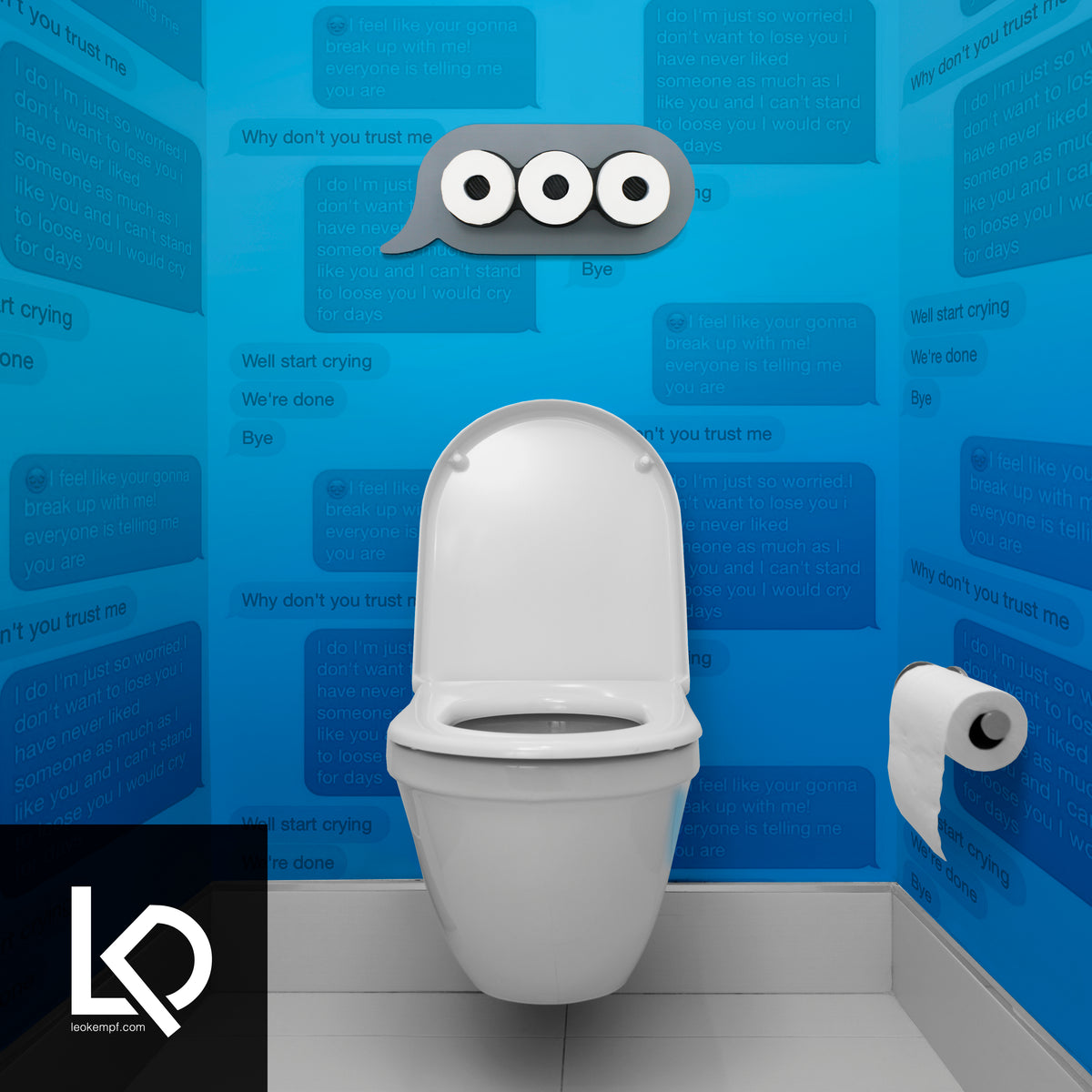 Location Pin GPS Toilet Paper Storage Art – LEO KEMPF DESIGN